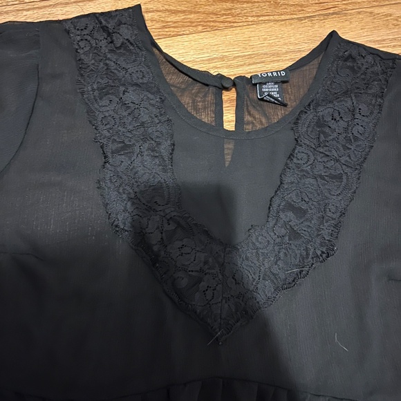 Torrid mesh whimsigoth top - Picture 2 of 7